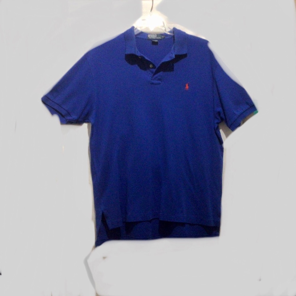 Polo By Ralph Lauren Blue Shirt. Size L.